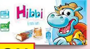 Hibbi Čokoládové tyčinky s mliečnou náplňou