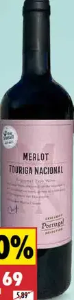 Vinho Tinto Merlot Touriga Nacional