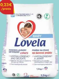 Prací prášok Color Lovela