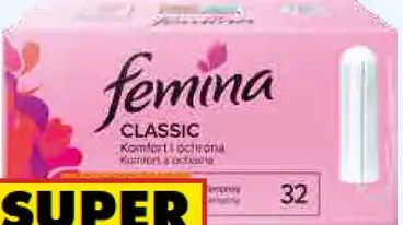 Femina Classic tampóny