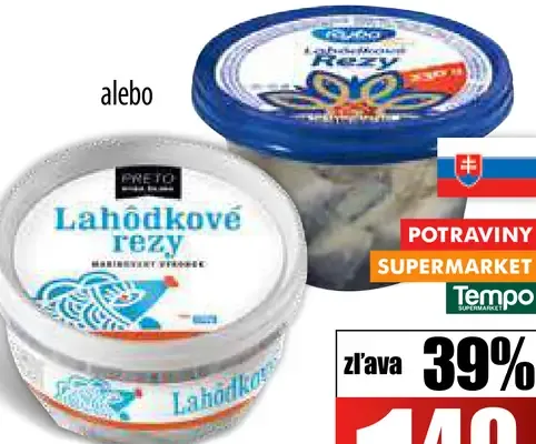Ryba Lahôdkové rezzy