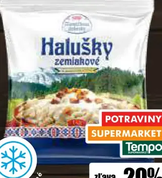 Mamičkiné dobroty Zemiakové halušky mrazené