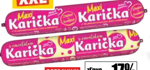 Karická Maxi 2 druhy