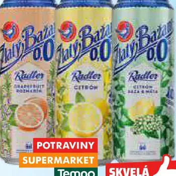 Zlatý Bažant radler plechovka