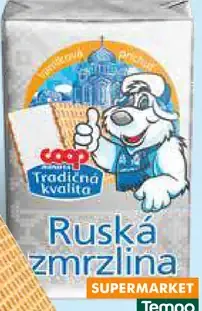 Coop Tradičná kvalita Ruská zmrzlina