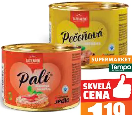 Tatranok mäsová nátierka