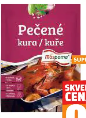 Kura pečené zmes korenia