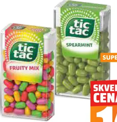 Tic Tac 2 druhy