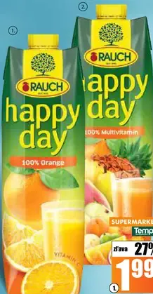 Rauch Happy Day multivitamínový džús