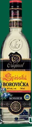 Originál Kosher Spišská Borovička
