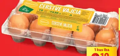 Balticovo čerstvé vajcia "M"
