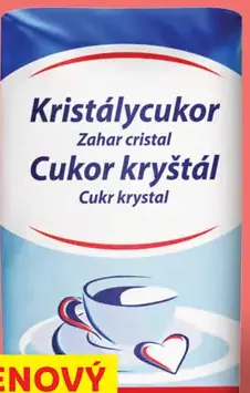 Kristálycukor kryštálový cukor