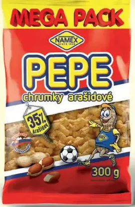 Namex Pepe chrumky arašidové
