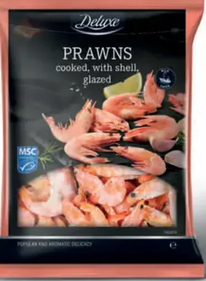 Deluxe Krevety s pancierom