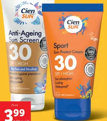 Cien Sun Sport Sun Protect Cream