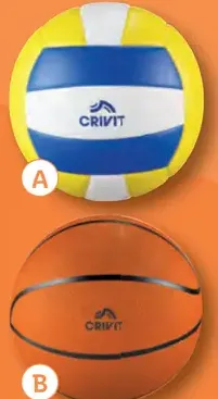 Crivit Lopta volejbalová, basketbalová, futbalová