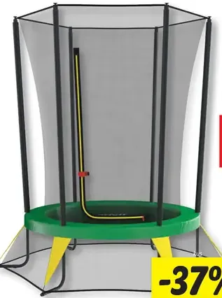 Detská trampolína s bezpečnostnou sieťou
