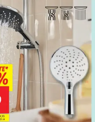 Livarno home Multifunkčná sprchová hlavica