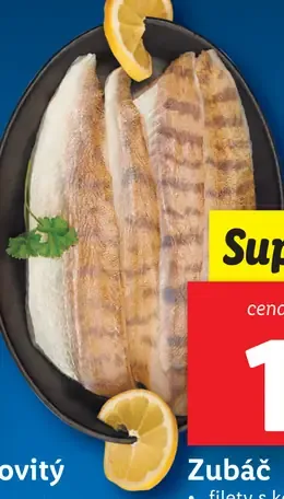 Zubáč filety s kožou
