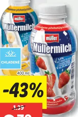 Müllermilch mliečny nápoj