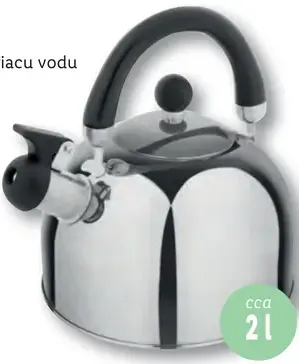 Varná kanvica z nerezovej ocele
