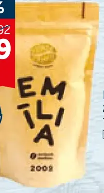 Emília zrnková káva