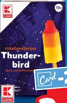 Mrazený ovocný krém Thunderbird