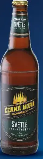 Černá Hora Svetlé pivo plechovka