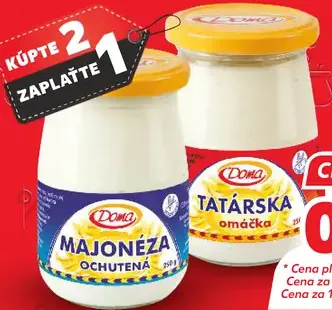 Doma Majonéza alebo Tatárska omáčka