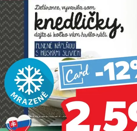 Plnené knedličky