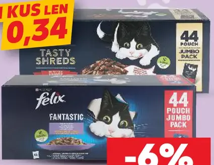 Felix kapsičky pre mačky