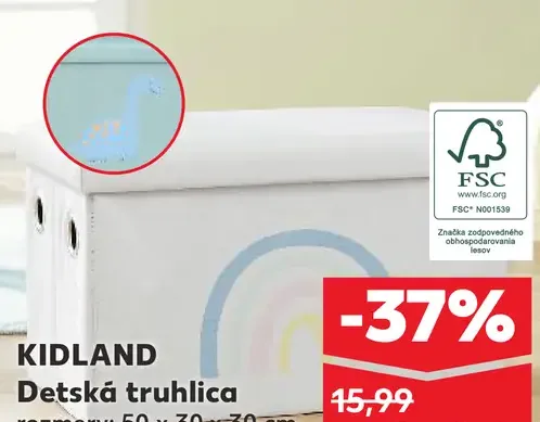 Kidland Detská truhlica