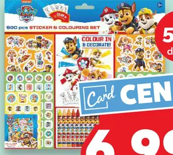 Paw Patrol Súprava nálepiek