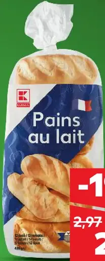 Pains au lait mliečne žemle