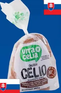 Vitacelia Celio chlebík bezlepkový