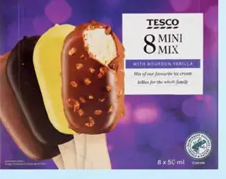 Tesco Mini Mix mrazený krém