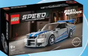LEGO Speed Champions 2 Fast 2 Furious Nissan Skyline GT-R