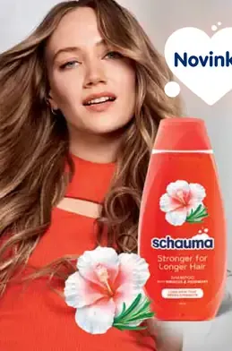 Schauma Stronger for Longer Hair šampón na dlhé vlasy s ibištekom a rozmarínom
