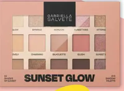 Gabriella Salvete Sunset Glow očných tieňov