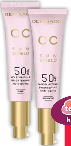 Dermacol CC Sunschield CC krém SPF 50