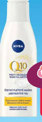 Nivea Q10 Pleťové mlieko proti vráskam