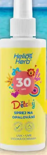 Helios Herb detský sprej na opaľovanie
