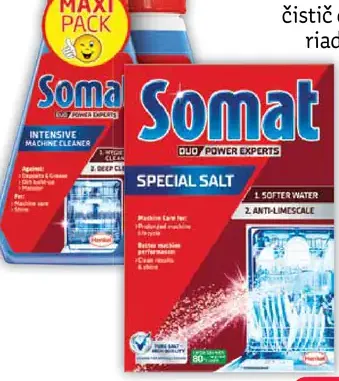Somat Excellence 4 v 1, tablety do umývačky riadu