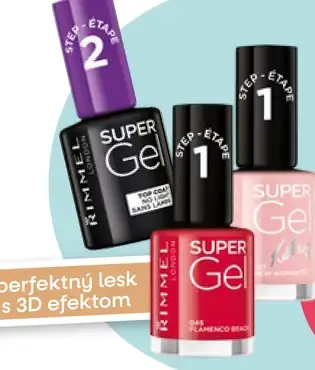 Rimmel London lak na nechty Super Gel