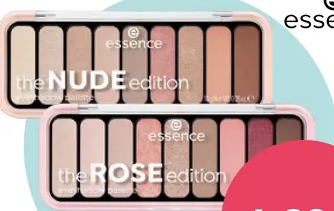 Essence paletka očných tieňov The Nude Edition / The Rose Edition