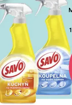 Savo univerzálne čistiace prostriedky
