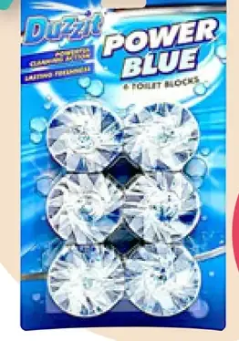 Duzzit Power Blue WC tablety