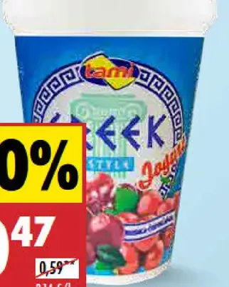 Tami Zvolenský jogurt grécky typ