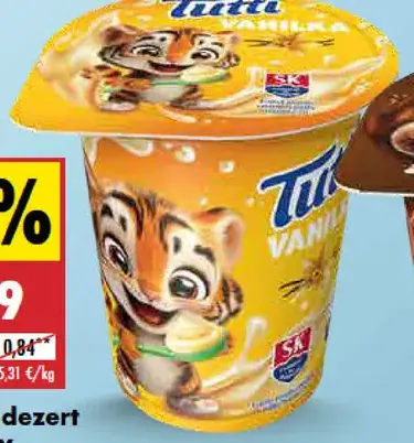 Tutti Tvarohový dezert