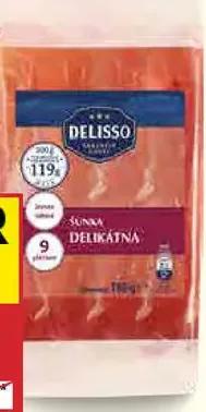 Delisso Šunka Schwarzwälder/jemná